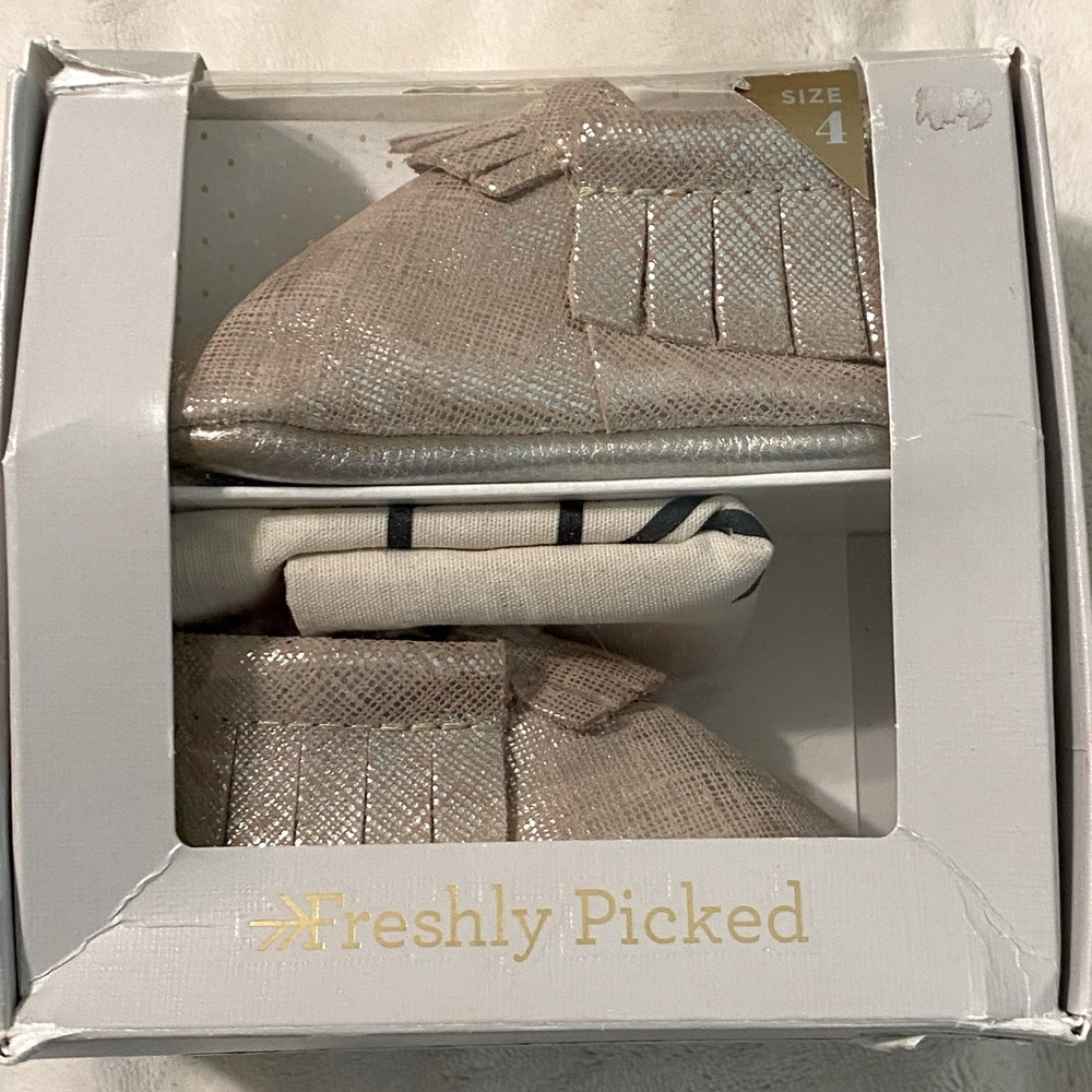 Freshly picked shoes